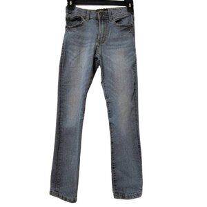 Lucky Brand Boys Jeans 8 Skinny Adjustable Waist Medium Wash Casual Play Outdoor